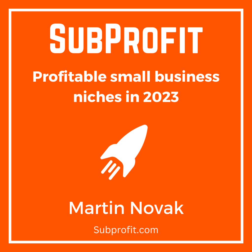 Food Industry Trends for 2023. Book “SubProfit. Profitable small business niches in 2023”. Amazon, Kindle
